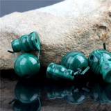 Украшение-шарик малахит, аксессуары, тройник, DIY