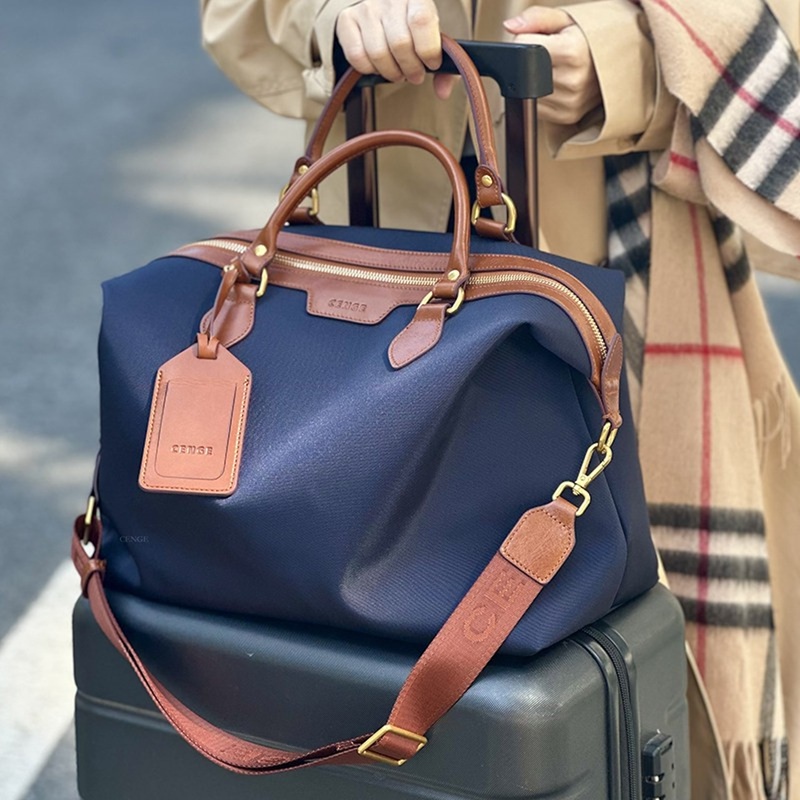 Cenge Large-Capacity Travel Bag Computer Commuting Tote Shoulder Crossbody Handbag Short-Distance Travel Luggage Gym Bag