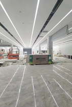 Live room dark mounted decoration profile ceiling buried wall corner without borderless LED embedded hostless lamp line lamp