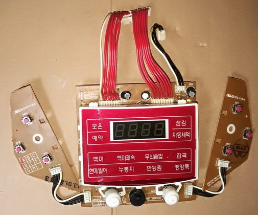 Original CUCKOO Fuku Rice Cooker CRP-HPF0660SR Power Board Display Control Board Button Bracket