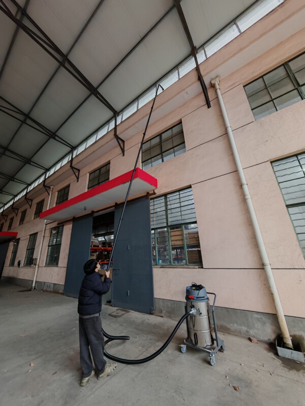 High-Altitude Extension Pole, Factory Cleaning, Carbon Fiber Hard Tube, High-Altitude Vacuuming, Industrial Vacuum Cleaner Accessories