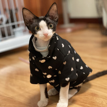 Svenx cat clothes without Mao Devin Cornis curly milk Silk Skin Soft Glutinous Winter Warm Cotton Padded Jacket