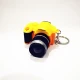 Bánh nướng trang trí màu xanh hồng tai dài thỏ lop tai thỏ búp bê phim hoạt hình mini camera nút silicone khuôn - Tự làm khuôn nướng