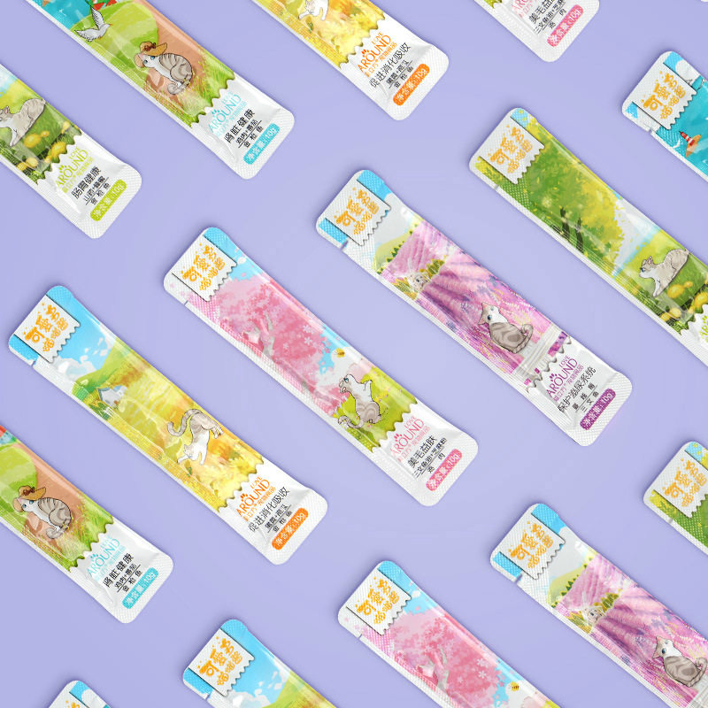 (household meow) Ecube cat meow meow kitten snack cat nutrition gain 10g*20 large packaging