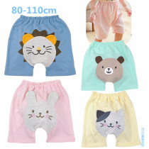 Japans thousand boys and girls cotton shorts summer clothes baby thin 0-3 year old childrens Ass Baby big pp pants
