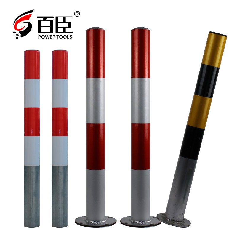 Traffic facilities Custom road reflective steel tube warning column safety column Anti-collision warning pile roadblock Isolation outlet