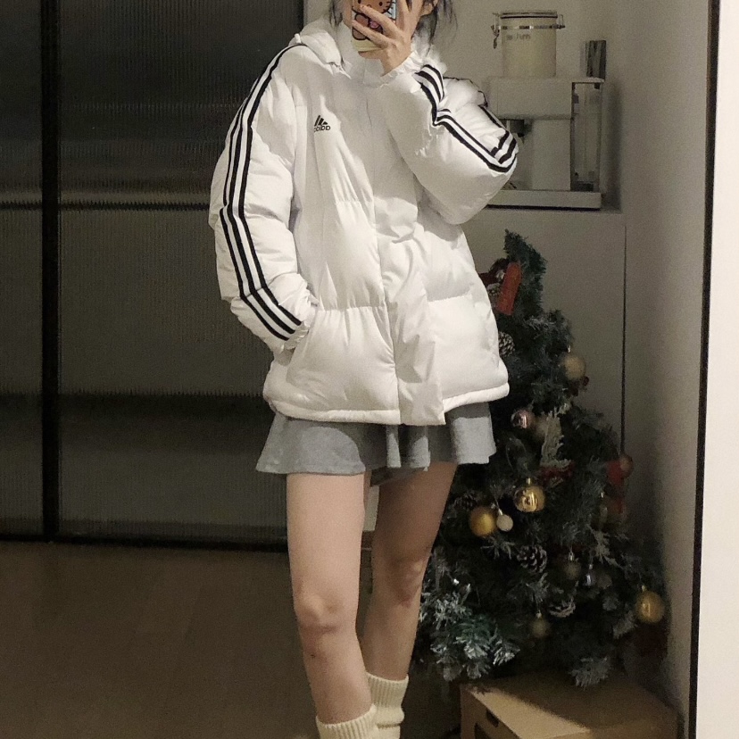 Adidas/阿迪达斯正品3ST L DOWN COAT：冬季保暖新宠，男女同款羽绒服HN2101评测