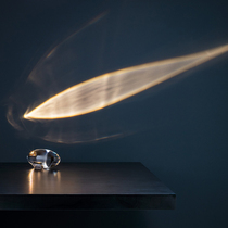 Italian designer desktop lamp bedhead lamp crystal decoration atmosphere lamp teenage girl photo projection table lamp