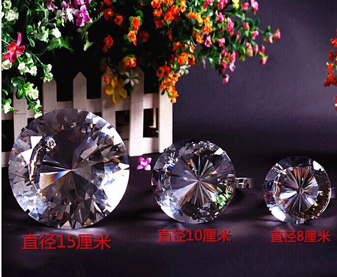 80mm pha lê kim cương lớn nhẫn kim cương nhẫn lớn nhẫn cưới thiết lập đạo cụ đám cưới cầu hôn Ngày tặng quà sáng tạo nhan nam
