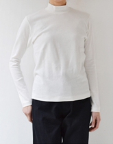 Arrival ANATOMICA MOCK NECK Classic semi-high collar base shirt long sleeves T comfortable real wear men and women