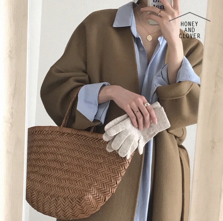 Spot Dragon Diffusion French style leather choreography Classic retro cow leather woven basket hand small number