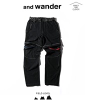 And wander Schoeller 3XDRY spring summer outdoor elastic zipper casual pants shorts for two wear