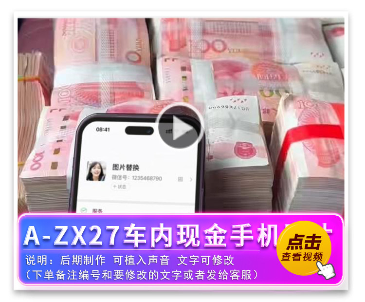 A-ZX27车内现金手机图片