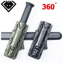 360-degree rotating tactical swing stick set telescopic stick quick pull out stick set mechanical stick roll roll roll roll roll swing stick three-section stick fall stick set