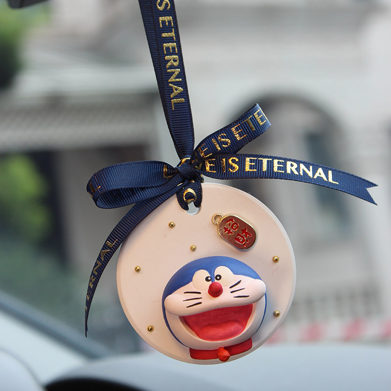 Bill of the property Cat Car Pendant Expands Fragrant Stone Vehicular Balsamic Perfume Rear mirror car Hanging Pendant Woman in the car