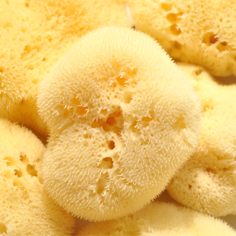 Greek imports of natural velvet sponge Makeup Baby Wash Face Wash Blackhead Wash Face Bashing Bath Polish