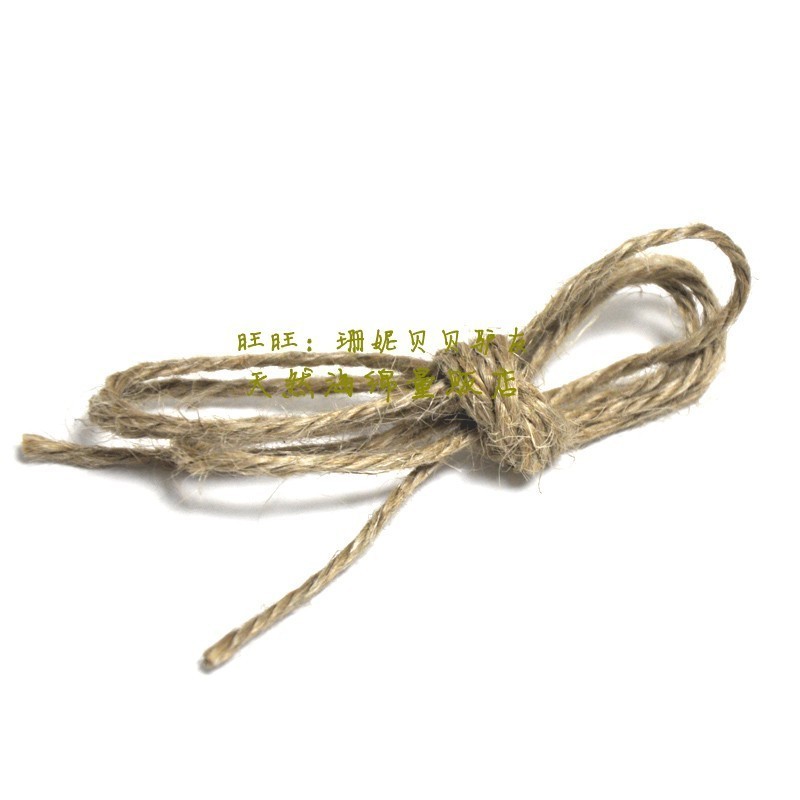 Buy natural sponge to take a sponge slapping 1 piece of natural jute rope for about 1 m hanging dry sponge