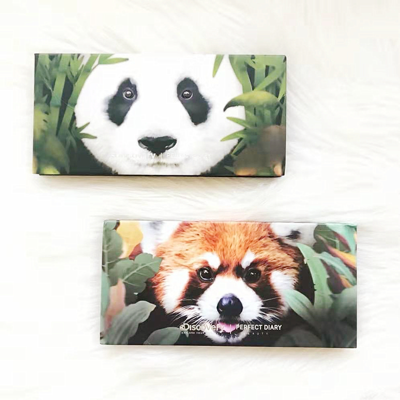 Nhật ký hoàn hảo Mười hai màu phấn mắt Explorer Explorer Panda Panda Panda Panda Panda Panda Piglet Ice Wolf Cá sấu - Bóng mắt phấn mắt lancome