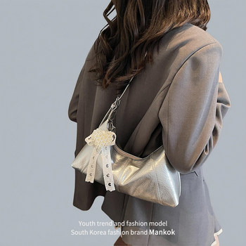 Mankok niche underarm bag for women 2026 spring new trendy fashion handbag versatile shoulder crossbody bag