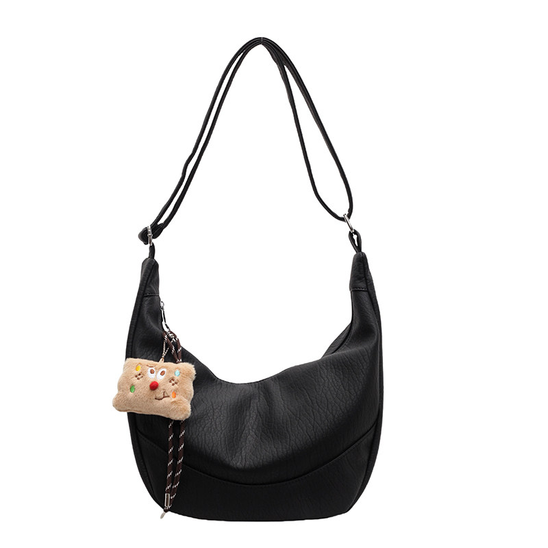 Mankok Versatile Casual Crossbody Bag For Women 2026 Spring New Retro Large Capacity Commuter Tote Shoulder Bag - Thumbnail 6