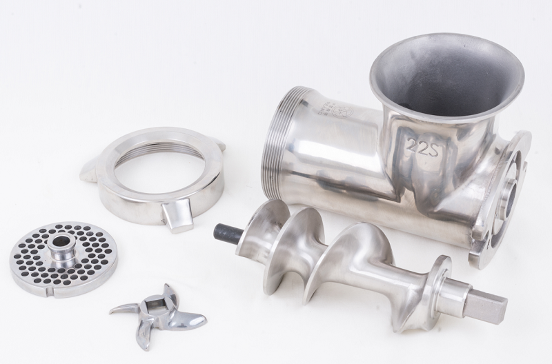 Positive Yuan zy-12s22s32s Meat Grinder Handpiece Assembly Stainless Steel Far Fitting