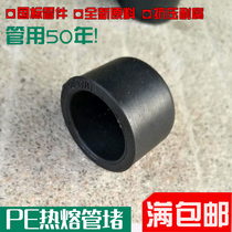 PE plug PE pipe fittings Hot melt pipe cap pipe plug 20 25 32 4 points 6 points 1 inch drinking water pipe fittings