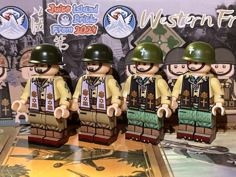 Yuguo Brick's New Series Western Front and Pacific Us Military Chaplains Yuguo Brick's New Series Western Front and Pacific Us Military Chaplains