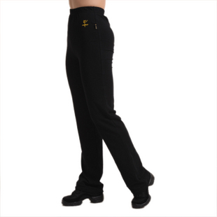 Adult Men's Children Dance Pants Practice Pants Long Pants Dancer Pants Bodysuit Pants Nylon Women Pants Black Workout Pants