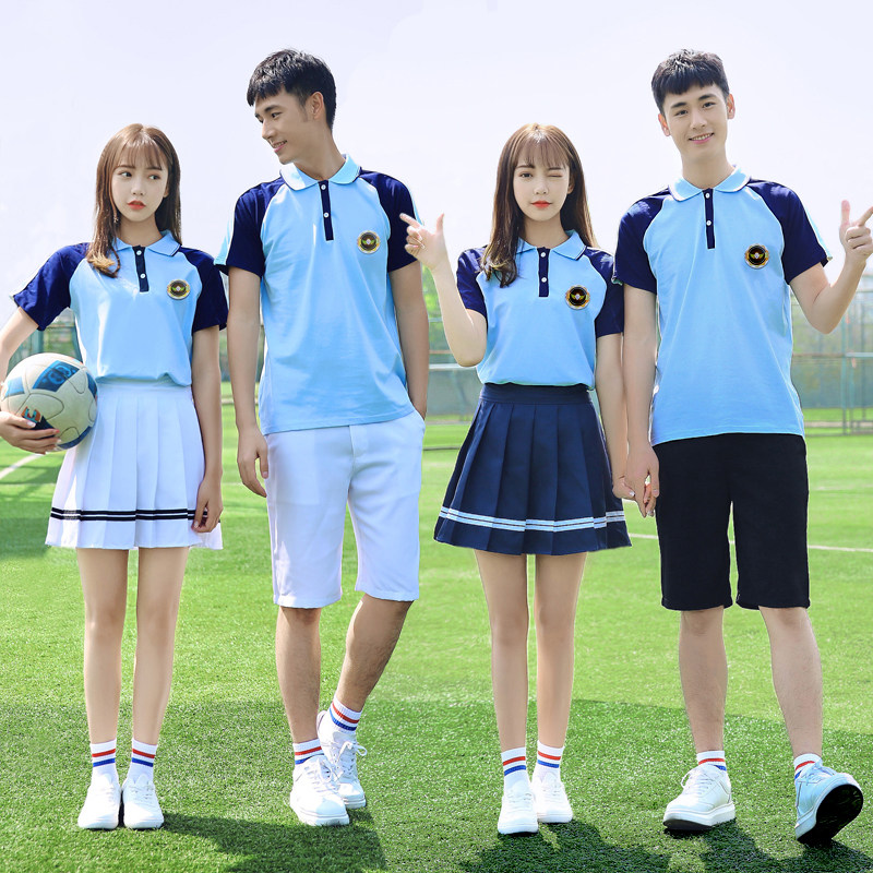 Han Edition Summer College Wind School Clothing Class for High School High School Students