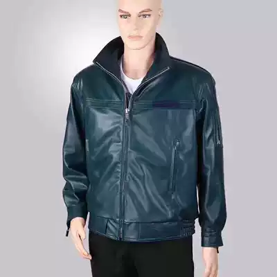 Fidelity 02 spring and autumn pilot leather jacket flying leather suit pilot leather jacket set gift suit