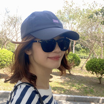 A Ma new hat female Joker baseball cap outdoor function wind soft top travel shade cap adjustable