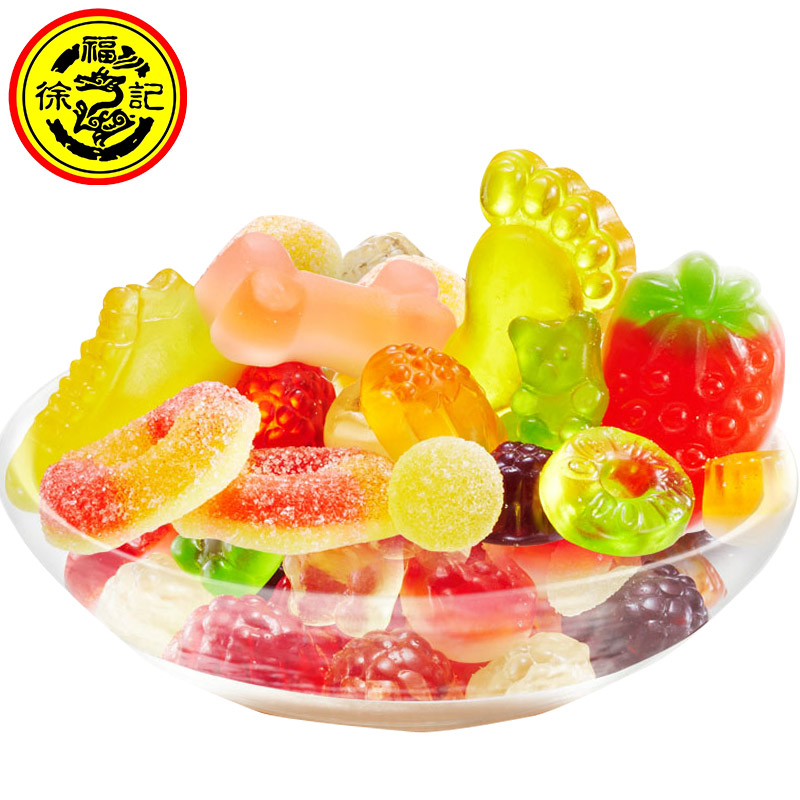 Hsu Fu Chi Juice Gum Candy 500g Bulk New Year Candy Marriage Festive New Year Gift Promotion