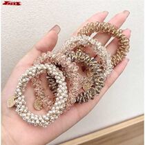 South Korea East Gate Crystal Hairband Bracelet Dual-use Headrope Korean Net Red Simple Hair Strings