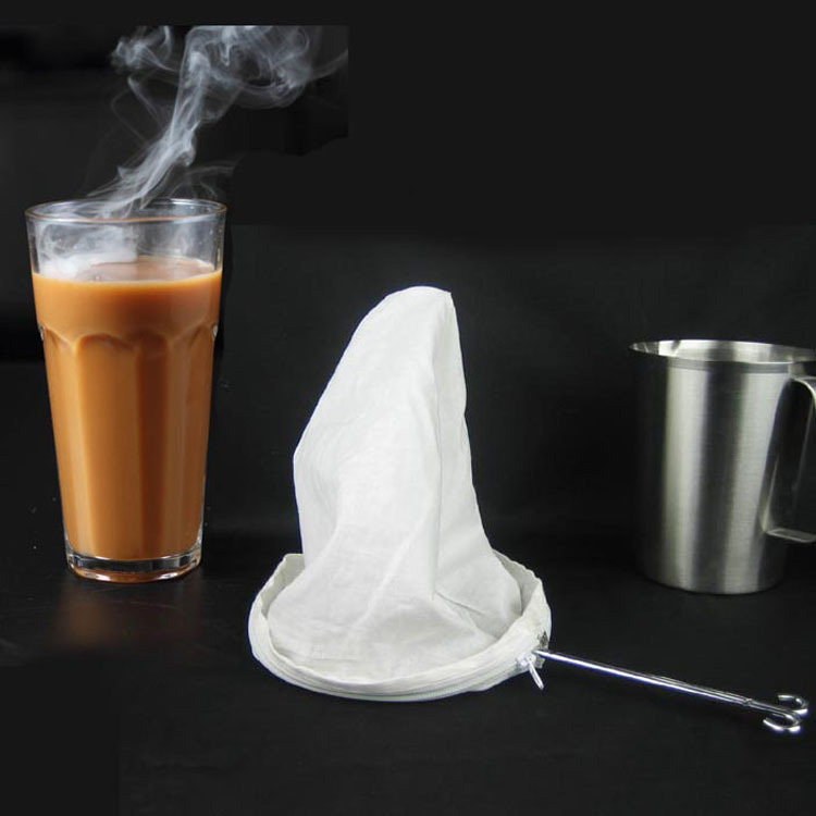 Milk Tea Bags/Soy Milk Filter Bags, Juice Residue Separator, Hong Kong-Style Milk Tea Filter Cloth Bags, Coffee Brewing Bags, Small Water Filter Bags