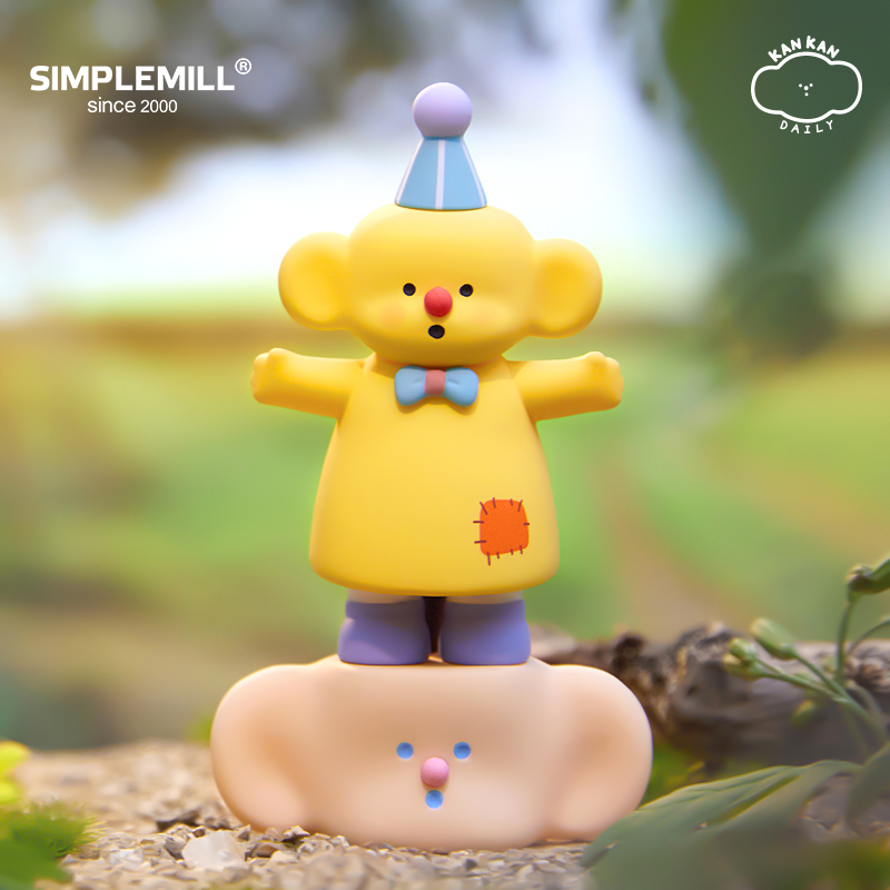 Park Square KANKAN DAILY KAN de KAN series blind box tide play doll cute girl model ornaments