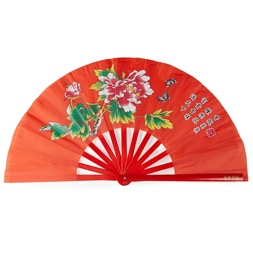 Tai Chi Fan Kung Fu Bamboo Bone Bone Sound Fan Group Performance Fan Dragon и Phoenix Fan Plaza Dance Fan Performance Performance Fan Fant Arts Martial Arts