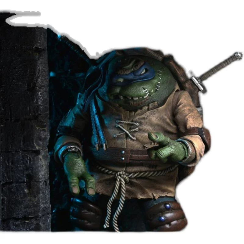 Спот NECA НИНДЖА ТЕРТЛ Global Monster Bell Tower Monster Леонардо Лаондо вторая волна лазер подлинный