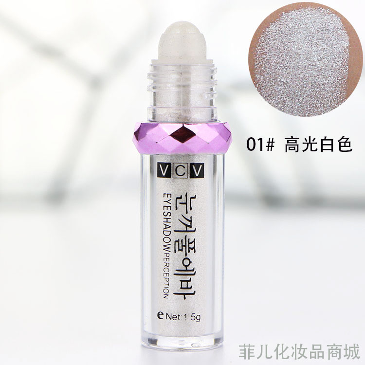 Cán phấn mắt bột bóng làm nổi bật bột sáng long lanh trẻ em giai đoạn hiệu suất trang điểm đơn sắc màu pearlescent bóng mắt phấn mắt 3ce chính hãng