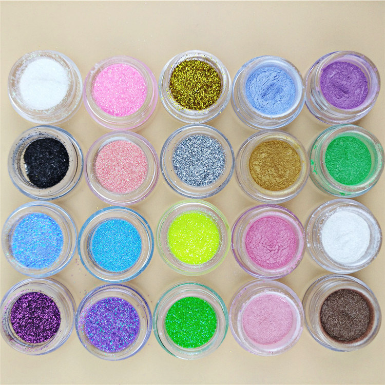 Gold powder sequins bright pearl eye shadow powder glitter powder highlight powder high light powder children's stage performance makeup