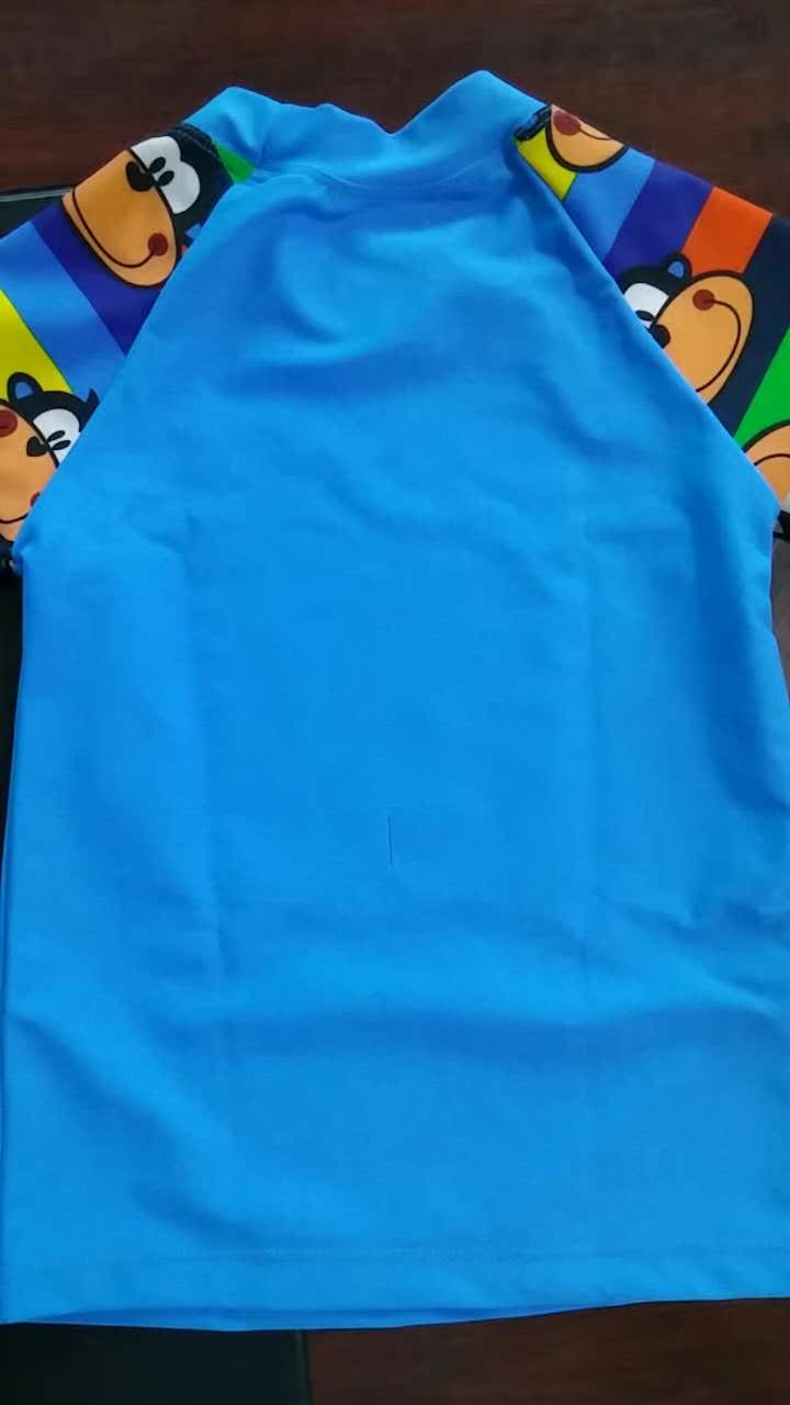 [瑕疵] Áo chống nắng cho bé trai Áo tắm cho bé trai Áo ấm cho bé - Bộ đồ bơi của Kid quần bơi cho bé trai