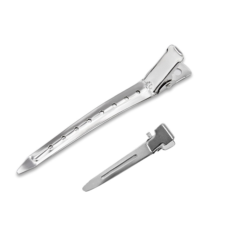 Duckbill clip hair clip Hand push corrugated clip Professional duckbill clip positioning clip Makeup artist partition hair clip