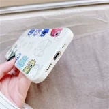 Apple, совместимый монстр, мультяшный милый чехол для телефона, силиконовый защитный чехол *S, iphone, 12, 12promax, 8, 8plus, 6