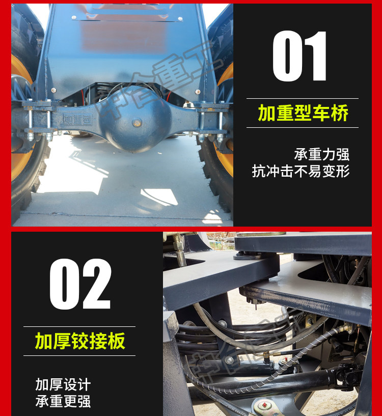 Погрузчики 小型铲车装载机四驱柴油山东鲁工20型工程矮脚虎农用推土机抓木机