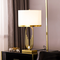 Minimalist modern light Luxurious Style Board Room Table Lamp Bed Head Lamp American Bedroom Cozy Bed Head Cabinet Creative Eurostyle Light