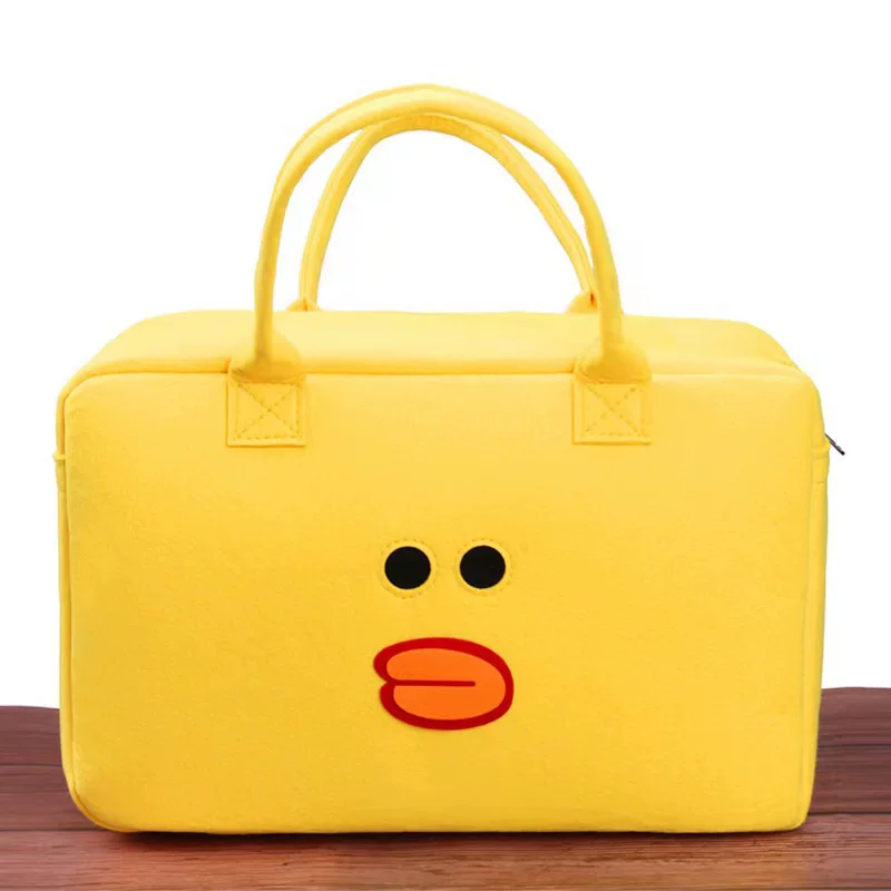 B.Duck, cartoon travel bag, organizer bag