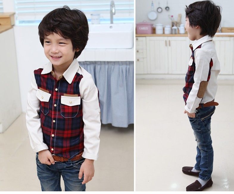 Chemise enfant à manche longue - Ref 2084261 Image 11