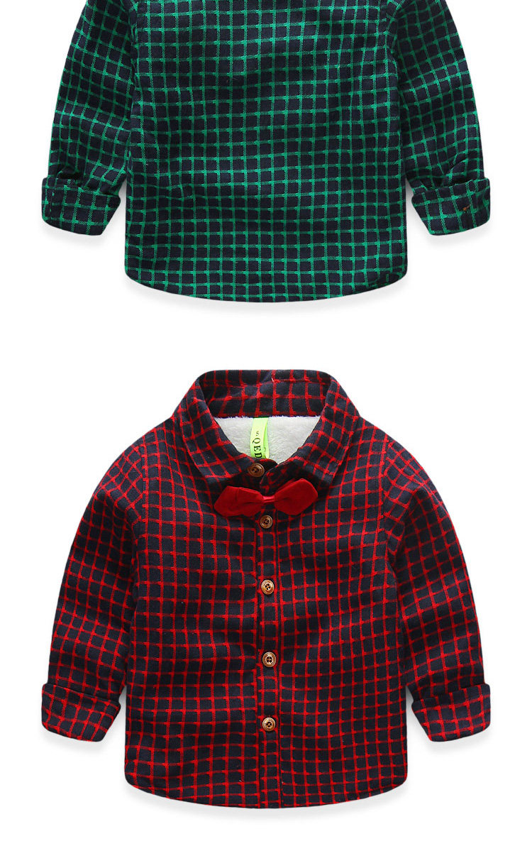 Chemise garcon à manche longue - Ref 2082174 Image 7