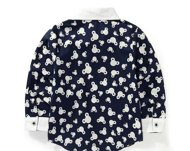 Chemise garcon à manche longue en coton - Ref 2082212 Image 25