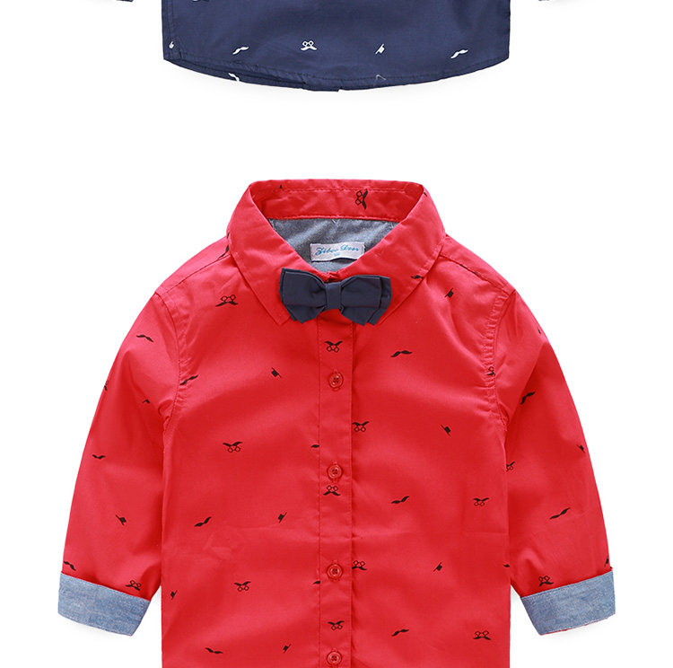 Chemise garcon à manche longue - Ref 2082197 Image 13