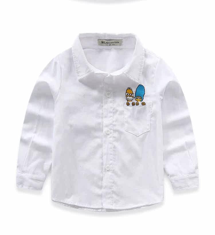 Chemise garcon à manche longue - Ref 2082200 Image 12